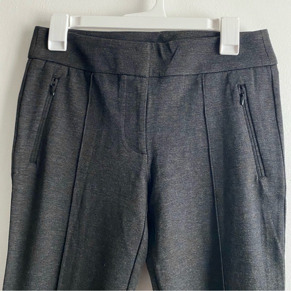 Loft Size 4 Dark Grey Skinny Ponte Pants - Picture 4 of 7